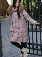Куртка зимова жіноча PERSO BLH220011FR S Рожева (5905080200966) - зображення 4
