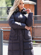 Куртка зимова жіноча PERSO BLH220027FXF L Сіра (5908312939221) - зображення 5