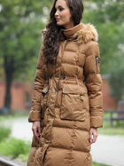 Куртка зимова жіноча PERSO BLH220027FXF 3XL Бежева (5908312939184) - зображення 5