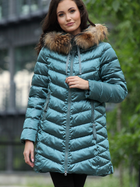 Куртка зимова жіноча PERSO BLH220036FR S Смарагдова (5908312938361) - зображення 5