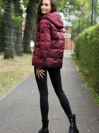 Куртка зимова жіноча PERSO BLH220043F XL Винна (5908312938996) - зображення 6