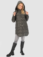 Куртка зимова жіноча PERSO BLH235050F S Хакі (5905080221268) - зображення 3
