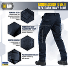 M-Tac штани Aggressor Gen II Flex Dark Navy Blue 44/34 - зображення 5