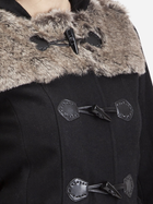 Пальто жіноче PERSO MAH515595F 2XL Чорне (5908312931942) - зображення 4
