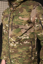 Мужской армейский костюм тактическая форма на флисе Мультикам Турция ВСУ (ЗСУ) 8659 XXXL хаки - изображение 6