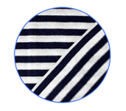 Тельняшка морская с длинным рукавом, с черными и белыми полосами, 100% хлопок, размер XXL - изображение 4