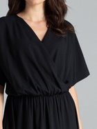 Сукня жіноча Lenitif L055 2XL Чорне (5902194376617) - зображення 3