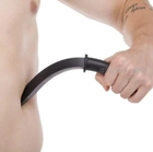 Нож макет Киевгума резиновый для единоборств и тренировок удобная ручка 29×4 см чёрный - изображение 7