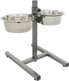 Подставка с мисками из нержавейки для собак Trixie 1.8 л (TX-24921)
