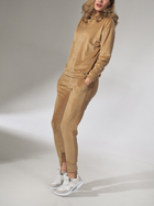 Spodnie dresowe damskie Figl M746 XL Beżowe (5902194386982) - obraz 3