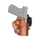 Кобура Front Line открытая поясная кожа для револьвера 2'' коричневый (LKC92BR) - изображение 1