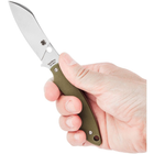 Нож Spyderco Stok G-10 Drop Point green (FB50GPOD) - изображение 5