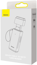Czytnik kart Baseus Lite Series USB Type-A - SD / TF Szary (WKQX060013) - obraz 10