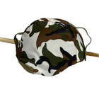 Чехол-кавер для каски с креплением под очки в ткани-Мембрана Камуфляж, размер XL - изображение 3