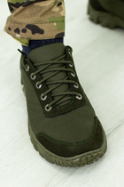 Летние тактические кроссовки Low kick, Оливковый, 46 размер - изображение 3