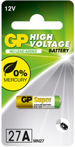 Bateria alkaliczna GP Alkaline A27 12.0V (27A-U1) - obraz 1