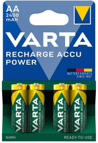 Akumulator uniwersalny Varta Rechargeable Accu AA 2400 mAh BLI 4 Ni-MH (56756101404) - obraz 1