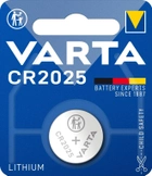 Bateria Varta CR 2025 BLI 1 Lithium (06025101401) - obraz 1