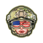 M-Tac нашивка Emoji USA girl №2 - зображення 1