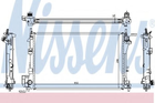 Радиатор CADILLAC BLS(04-)2.0 и 16V TURBO(+)[OE 1300 245] Nissens (63022A)