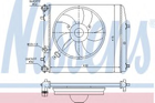 Радиатор охлаждения SEAT, SKODA, VW (выр-во Nissens) Nissens (64103)