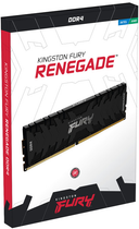 Pamięć Kingston Fury DDR4-3600 32768MB PC4-28800 (Kit of 2x16384) Renegade Black (KF436C16RB1K2/32) - obraz 2