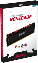 Оперативна пам'ять Kingston Fury DDR4-4000 16384 MB PC4-32000 (Kit of 2x8192) Renegade RGB 1Rx8 Black (KF440C19RBAK2/16) - зображення 6