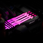 Pamięć Kingston Fury DDR4-2666 16384 MB PC4-21300 Beast RGB Black (KF426C16BBA/16) - obraz 8