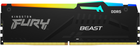 Оперативна пам'ять Kingston FURY DDR5-6000 16384MB PC5-48000 (Kit of 2x8192) Beast RGB Black (KF560C40BBAK2-16) - зображення 4