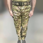 Штани зимові тактичні софтшелл флісові Accord, розмір XL, Мультикам, утеплені штани для військових - зображення 1