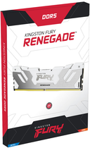 Оперативна пам'ять Kingston FURY DDR5-6400 16384MB PC5-51200 Renegade 1Rx8 White (KF564C32RW-16) - зображення 4