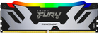 Оперативна пам'ять Kingston Fury DDR5-6400 32768MB PC5-51200 (Kit of 2x16384) Renegade RGB Black (KF564C32RSAK2-32) - зображення 2