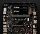 Pamięć Kingston Fury SODIMM DDR4-2666 32768 MB PC4-21300 (Kit of 2x16384) Impact Black (KF426S16IBK2/32) - obraz 4