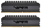 Pamięć Patriot DDR4-3200 16384 MB PC4-24000 (Kit of 2x8192) Viper 4 Blackout (PVB416G300C6K) - obraz 1