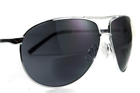 Бифокальные защитные очки Global Vision Aviator Bifocal (+2.0) (gray) серые - изображение 2