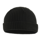 M-Tac шапка черная армейская, военная армейская черная зимняя зсу акрил S - изображение 4