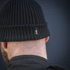M-Tac шапка черная армейская, военная армейская черная зимняя зсу акрил S - изображение 7