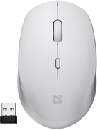 Миша Defender Auris MB-027 Wireless White (4745090821772) - зображення 2