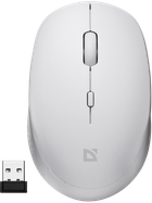 Миша Defender Auris MB-027 Wireless White (4745090821772) - зображення 2