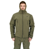 Зимова тактична куртка Eagle Soft Shell WJ-17 з флісом Green Olive L - зображення 7