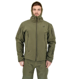 Зимова тактична куртка Eagle Soft Shell WJ-17 з флісом Green Olive XL - зображення 8