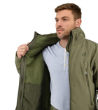 Зимова тактична куртка Eagle Soft Shell WJ-17 з флісом Green Olive L - зображення 10