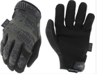 Армійські рукавиці чорні з сенсорними пальцями тактичні Mechanix The Original, камуфляж чорний мультикам, 68614855-XL - зображення 1