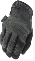 Армейские перчатки всу чёрные с сенсорными пальцами тактические Mechanix The Original, камуфляж чёрный мультикам, 68614855-XXL - изображение 2