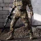 Військові чоловічі штани зсу G3 Combat IDOGEAR тактичні мультикам зі знімними наколінниками, 4552356332-L - зображення 12