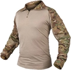 Боевая тактическая военная рубашка зсу multicam мужская с налокотниками IDOGEAR G3 Combat, 5248664-XXL - изображение 3