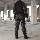 Мужские тактические штаны multicam с наколенниками G3 Combat IDOGEAR, брюки камуфляж Rip Stop черный мультикам, 6933451-XL - изображение 2