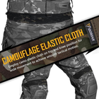 Мужские тактические штаны multicam с наколенниками G3 Combat IDOGEAR, брюки камуфляж Rip Stop черный мультикам, 6933451-L - изображение 8