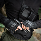 M-Tac перчатки беспалые Assault Tactical Mk.4 Black M - изображение 11