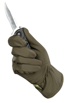M-Tac рукавички Winter Soft Shell Olive, зимові рукавички для ЗСУ - зображення 4